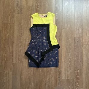 BCBG asymmetrical cocktail dress